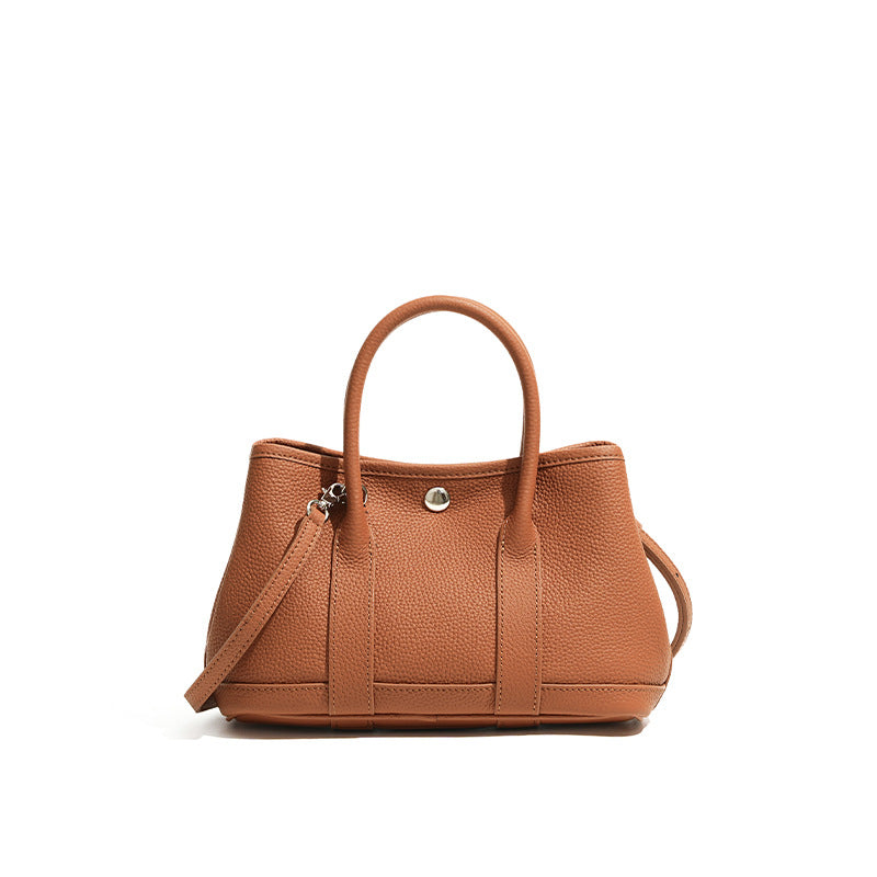 Women's Leather Top Handle Tote Bag
