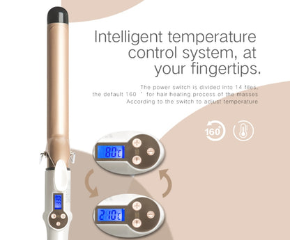LCD Ceramic Hair Curler for Salon Waves