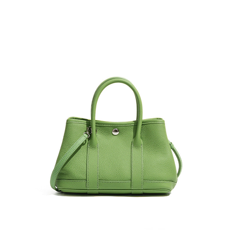 Women's Leather Top Handle Tote Bag