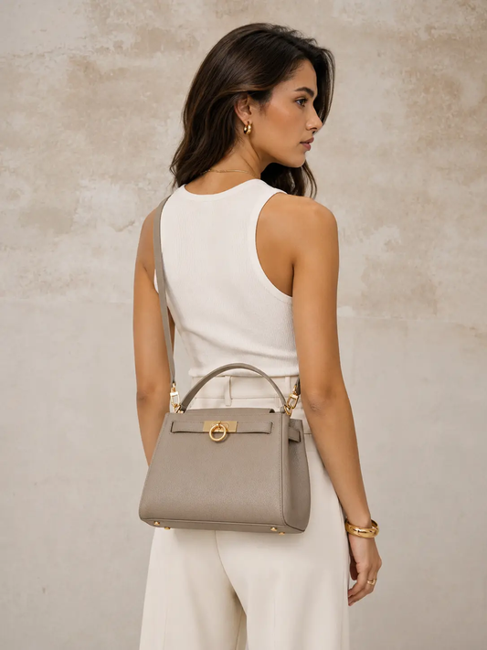 Women's Luxury Top Handle Shoulder & Crossbody Handbag