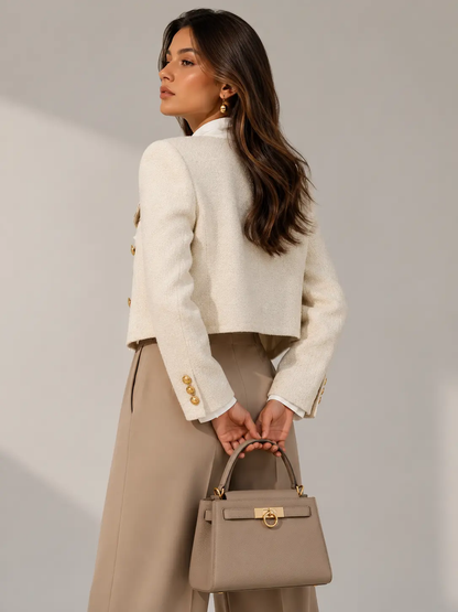 Women's Luxury Top Handle Shoulder & Crossbody Handbag