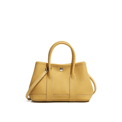 Women's Leather Top Handle Tote Bag