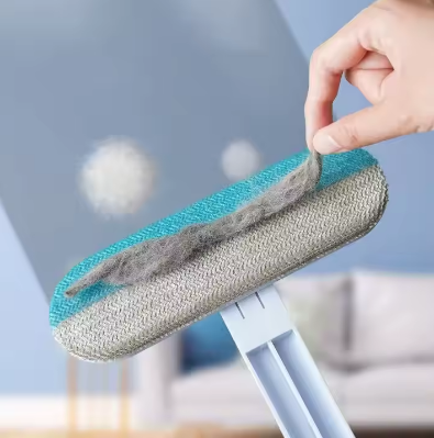Multifunctional Pet Hair Remover Brush — For Carpets, Sofas & Beds