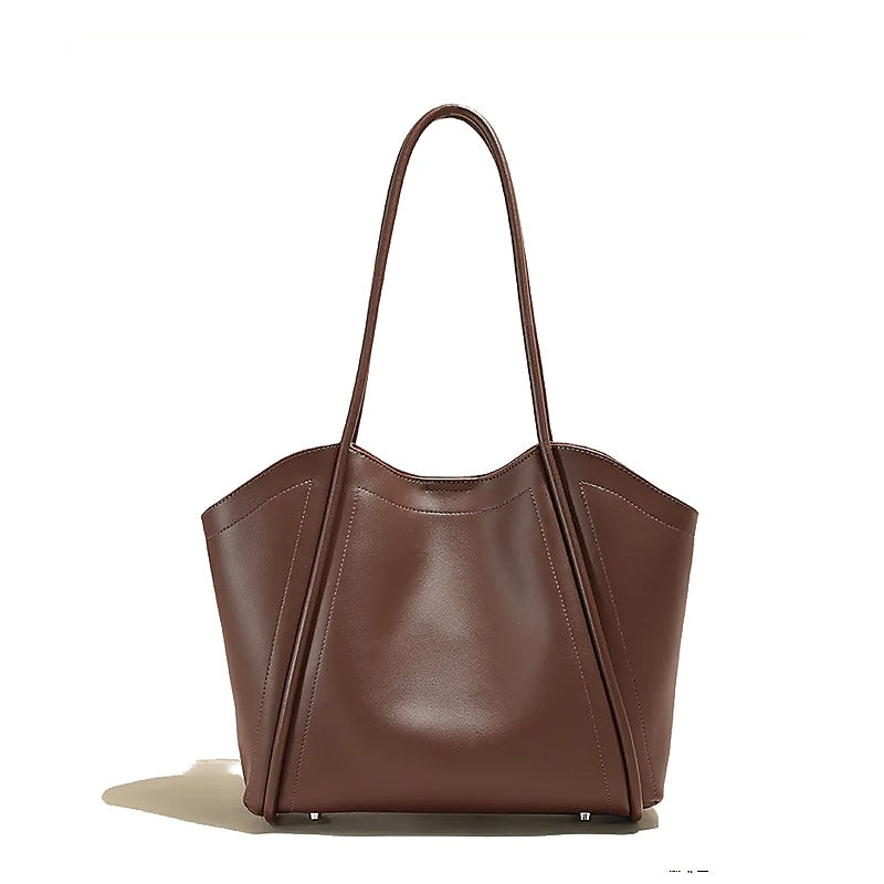 Premium Women's Luxe Leather Tote Bag