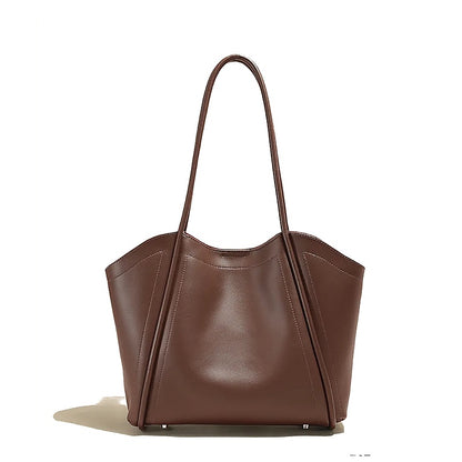 Premium Women's Luxe Leather Tote Bag