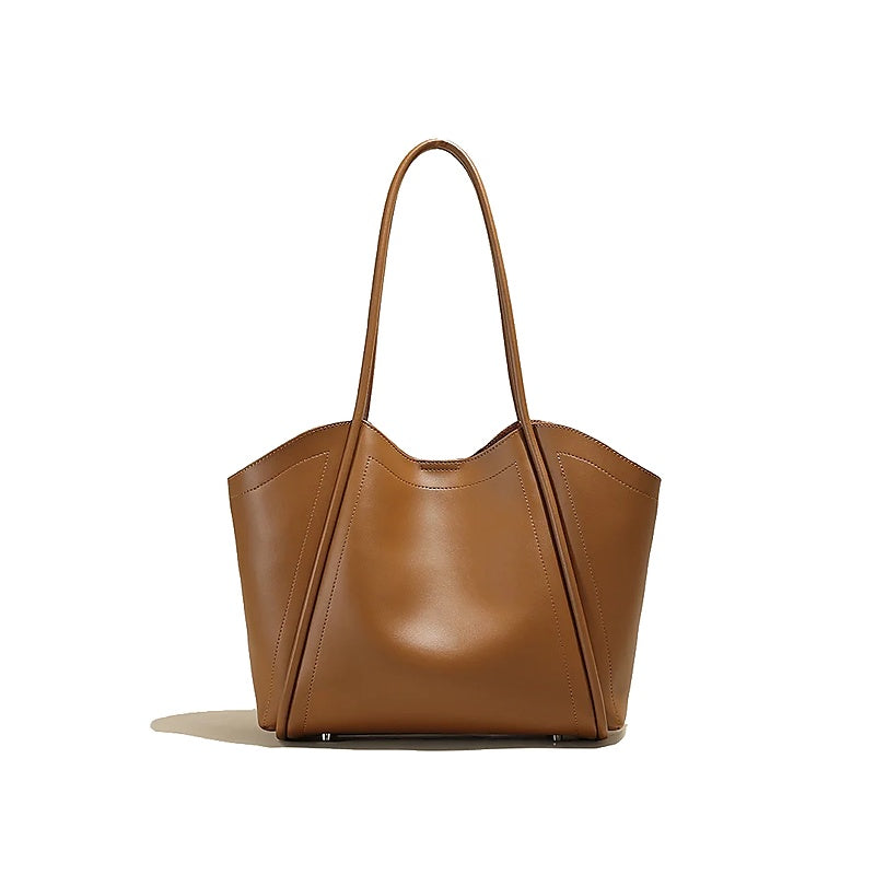 Premium Women's Luxe Leather Tote Bag