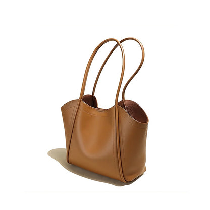 Premium Women's Luxe Leather Tote Bag