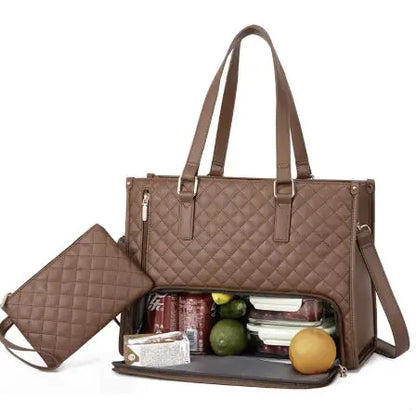 LOVEVOOK Women's Laptop Lunch Tote Bag