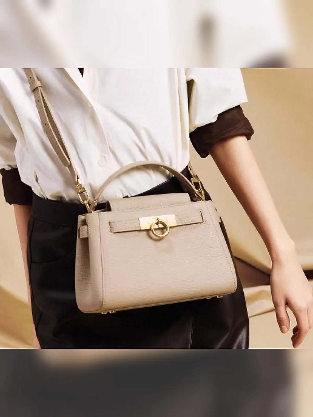 Women's Luxury Top Handle Shoulder & Crossbody Handbag